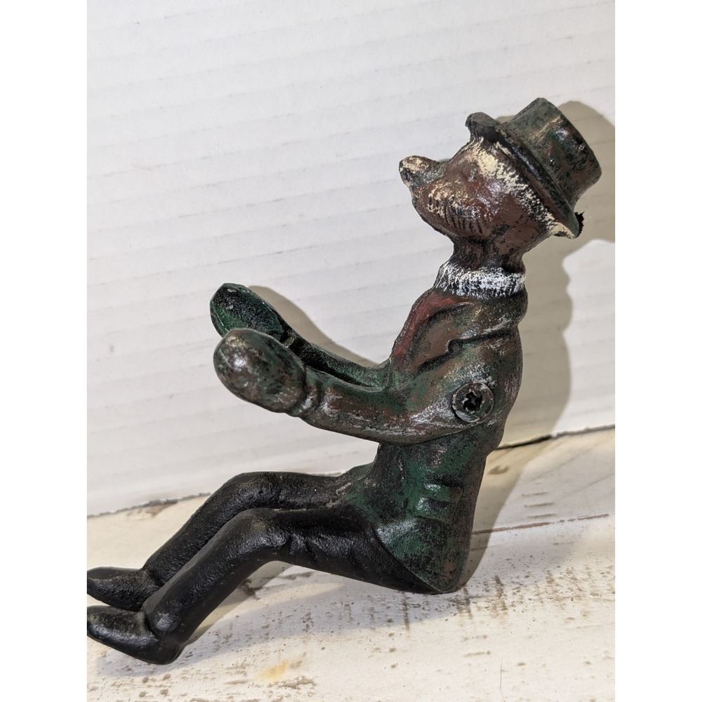 Antique Cast Iron Toy Driver Coachman Figure - Picture 6 of 8